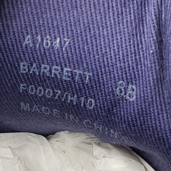 Coach Barrett Sneaker Women's Purple with Metallic Signature Logo Cap Toes 8B - Picture 8 of 8